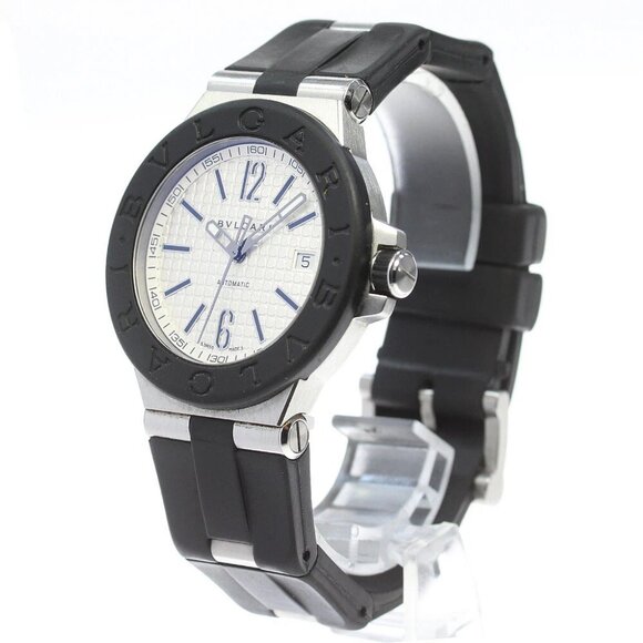 BVLGARI Diagono DG40SV Date Silver Dial Automatic Men's Watch_848660 - Picture 1 of 6